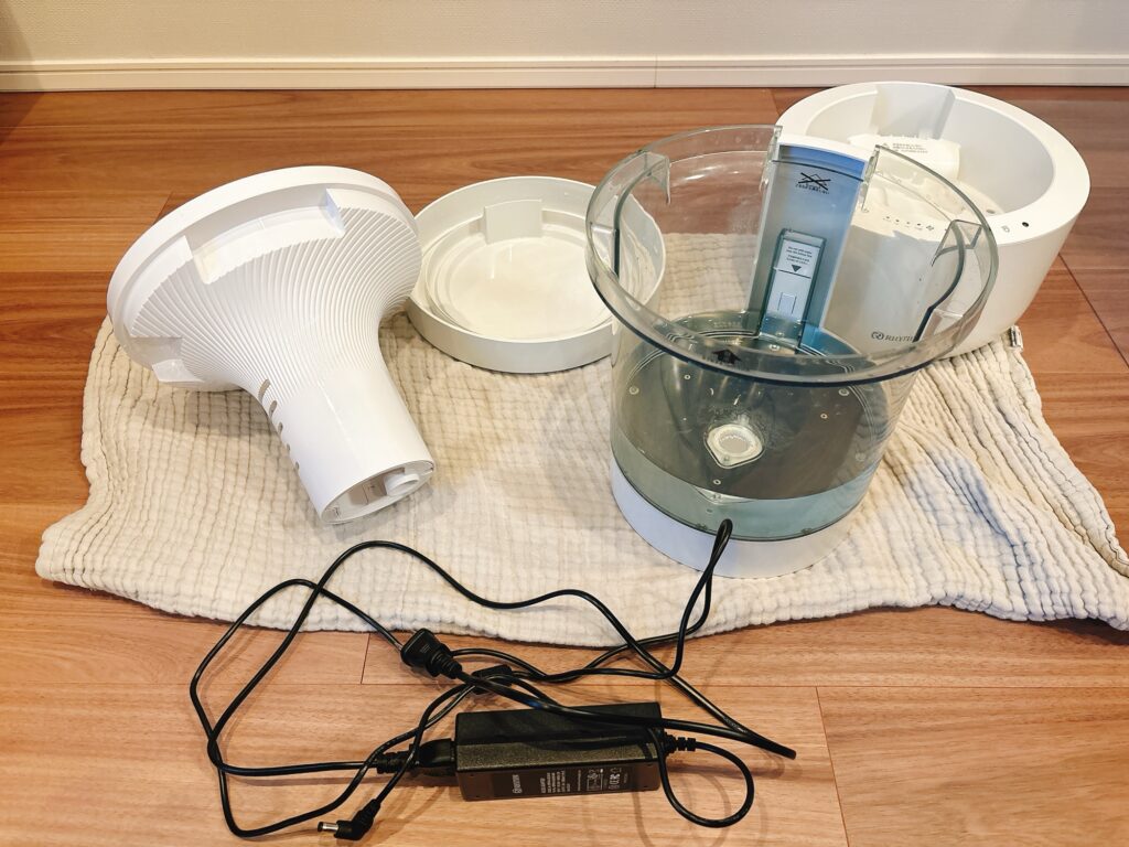 RHYTHMプールレス加湿器MIST350（大サイズ）のパーツ