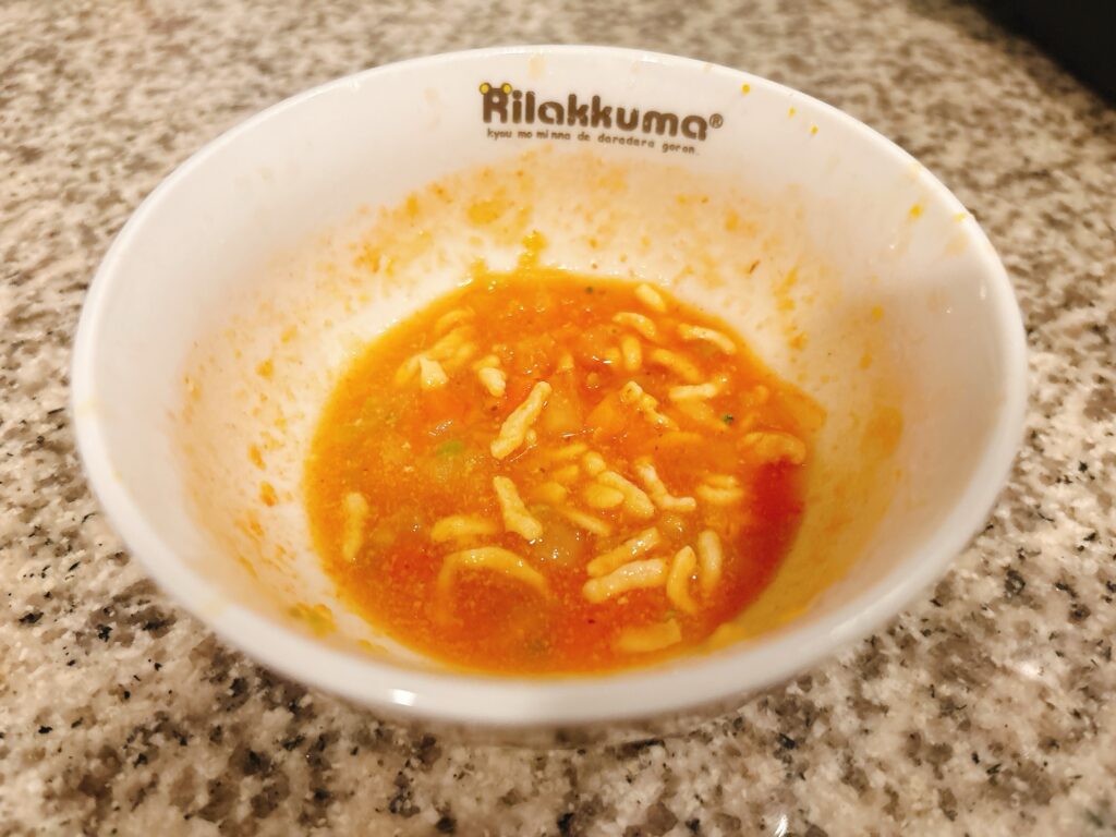 赤キューブのミネストローネ風