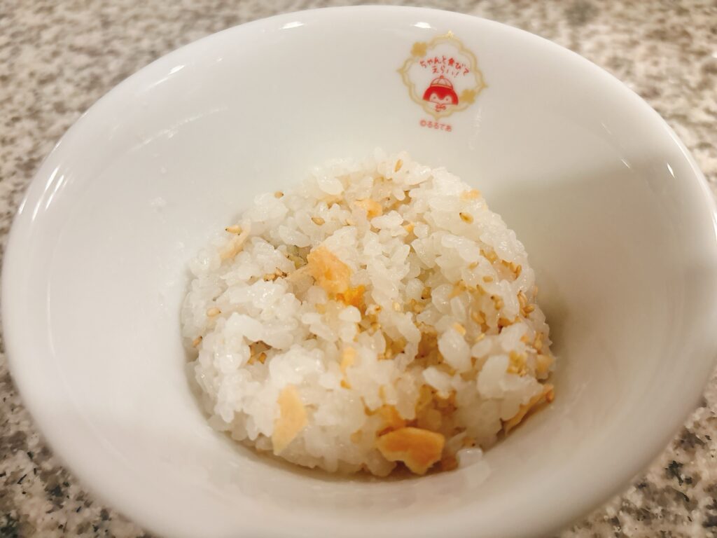 野付のコロコロ秋鮭で作ったシャケご飯