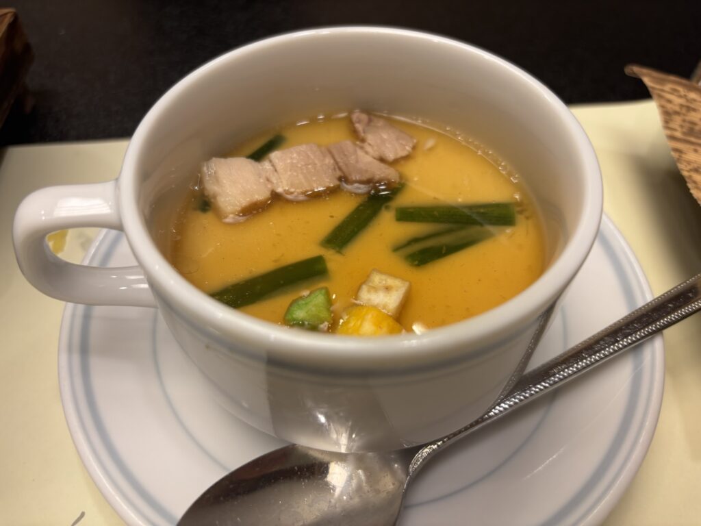 ホエイ豚の旨煮餡（月岡温泉 白玉の湯 泉慶）