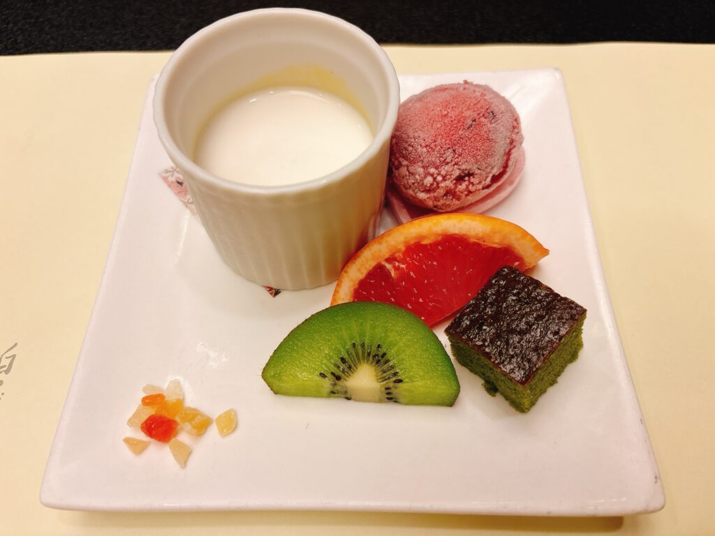 デザート（月岡温泉 白玉の湯 泉慶）