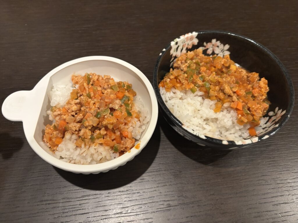 パルシステムのミールキットで幼児食をとりわけ